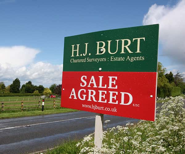 Residential property sales from HJ Burt Estate Agents
