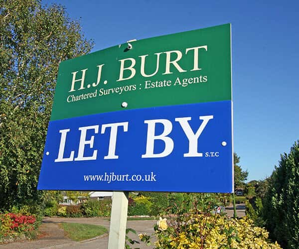 Residential lettings from HJ Burt Estate Agents